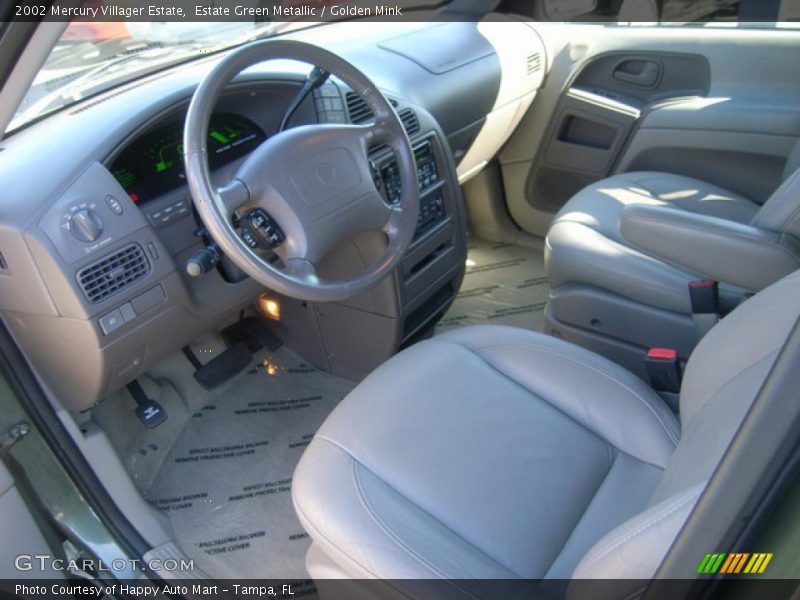 Estate Green Metallic / Golden Mink 2002 Mercury Villager Estate