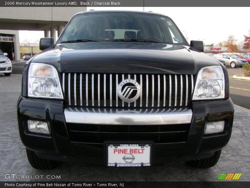 Black / Charcoal Black 2006 Mercury Mountaineer Luxury AWD