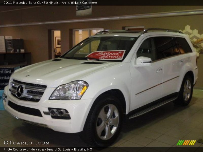 Arctic White / Cashmere 2011 Mercedes-Benz GL 450 4Matic