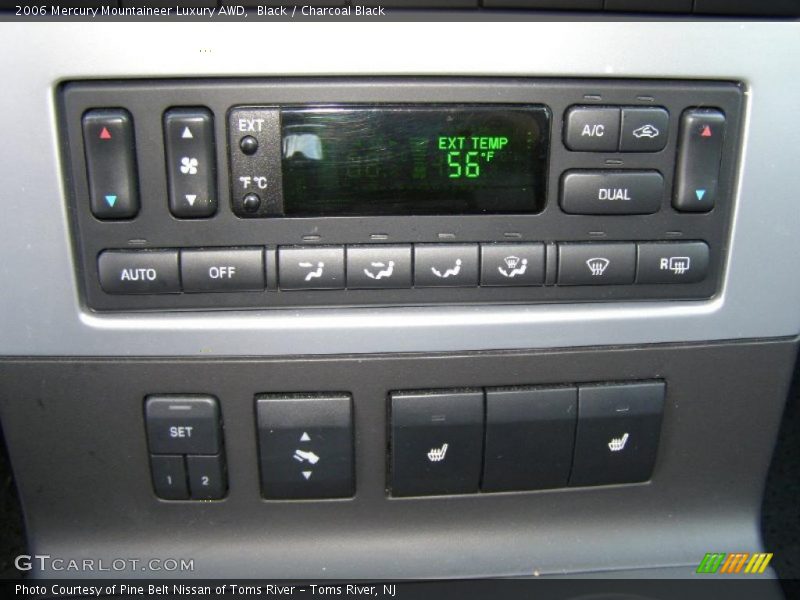 Controls of 2006 Mountaineer Luxury AWD