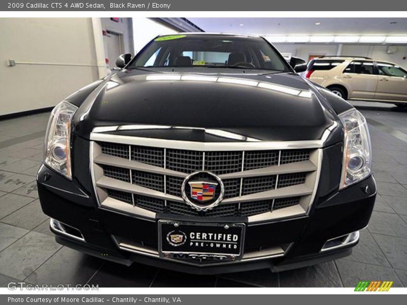 Black Raven / Ebony 2009 Cadillac CTS 4 AWD Sedan