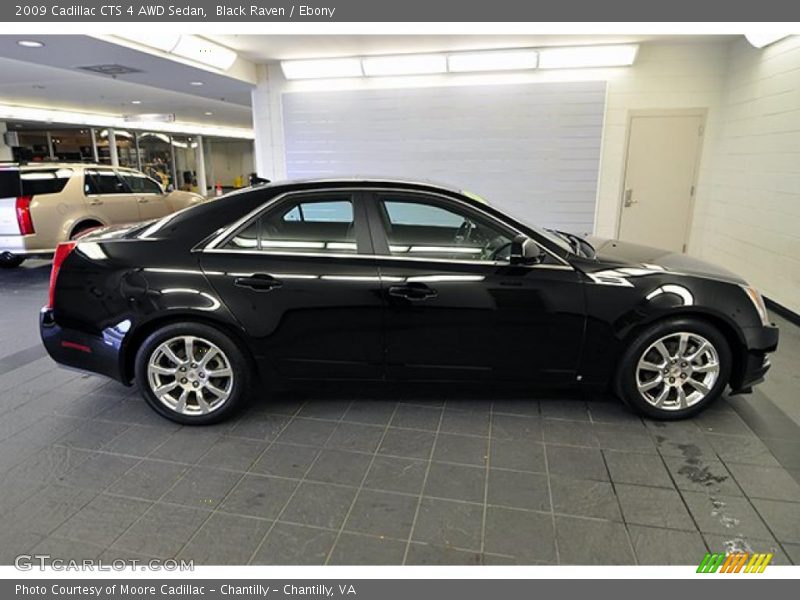 Black Raven / Ebony 2009 Cadillac CTS 4 AWD Sedan