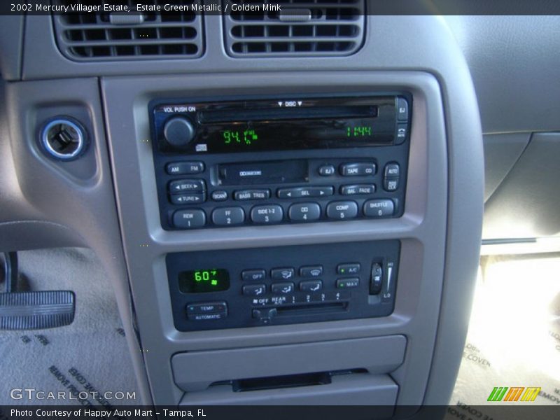 Estate Green Metallic / Golden Mink 2002 Mercury Villager Estate