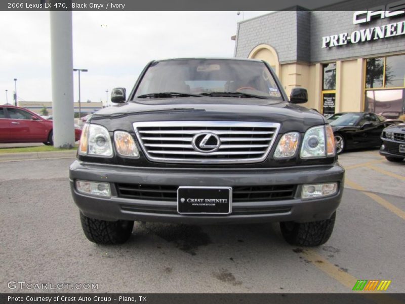 Black Onyx / Ivory 2006 Lexus LX 470