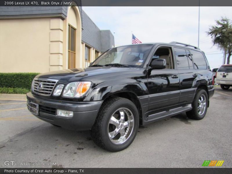 Black Onyx / Ivory 2006 Lexus LX 470