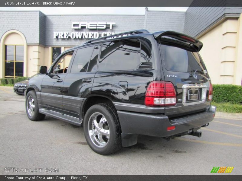 Black Onyx / Ivory 2006 Lexus LX 470