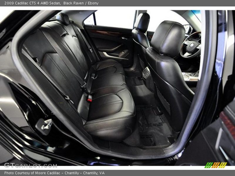 Black Raven / Ebony 2009 Cadillac CTS 4 AWD Sedan