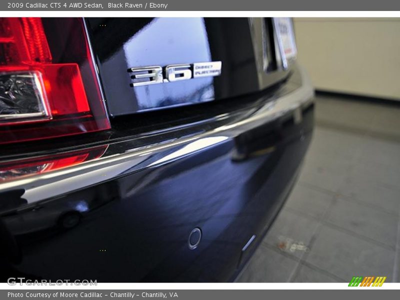 Black Raven / Ebony 2009 Cadillac CTS 4 AWD Sedan