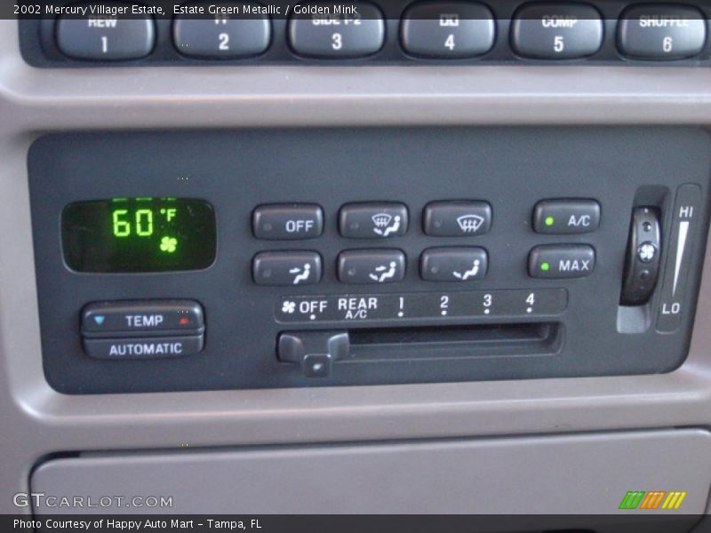 Estate Green Metallic / Golden Mink 2002 Mercury Villager Estate