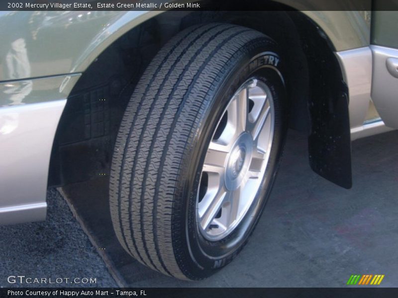 Estate Green Metallic / Golden Mink 2002 Mercury Villager Estate