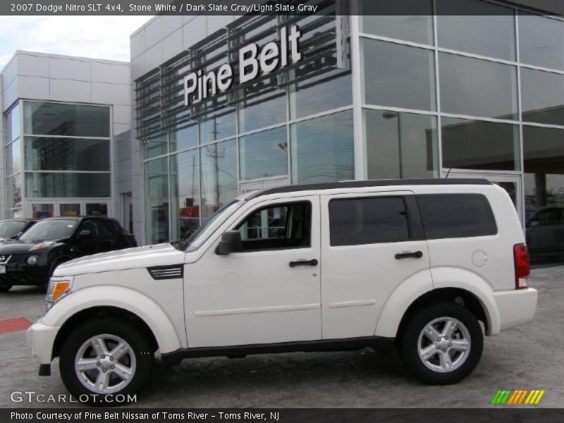 Stone White / Dark Slate Gray/Light Slate Gray 2007 Dodge Nitro SLT 4x4