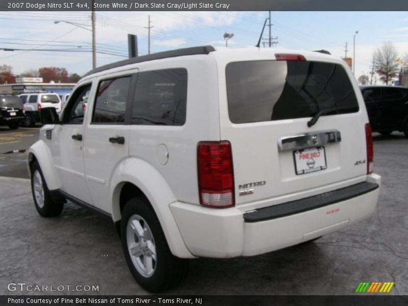 Stone White / Dark Slate Gray/Light Slate Gray 2007 Dodge Nitro SLT 4x4