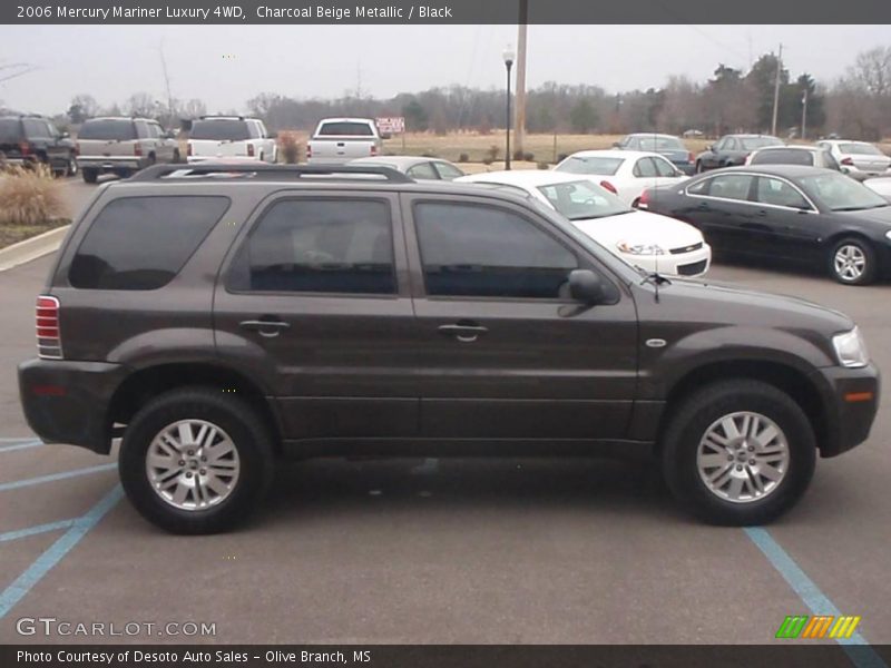 Charcoal Beige Metallic / Black 2006 Mercury Mariner Luxury 4WD