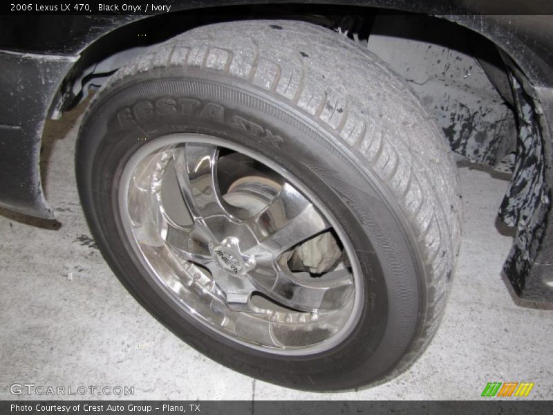 Black Onyx / Ivory 2006 Lexus LX 470