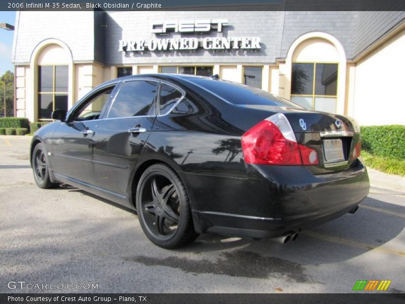 Black Obsidian / Graphite 2006 Infiniti M 35 Sedan