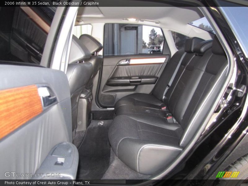 Black Obsidian / Graphite 2006 Infiniti M 35 Sedan