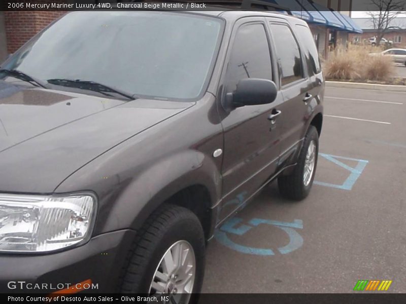 Charcoal Beige Metallic / Black 2006 Mercury Mariner Luxury 4WD