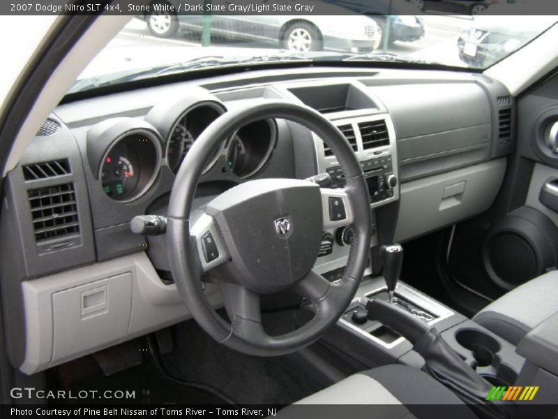 Stone White / Dark Slate Gray/Light Slate Gray 2007 Dodge Nitro SLT 4x4