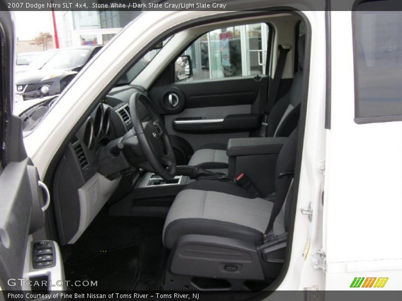 Stone White / Dark Slate Gray/Light Slate Gray 2007 Dodge Nitro SLT 4x4