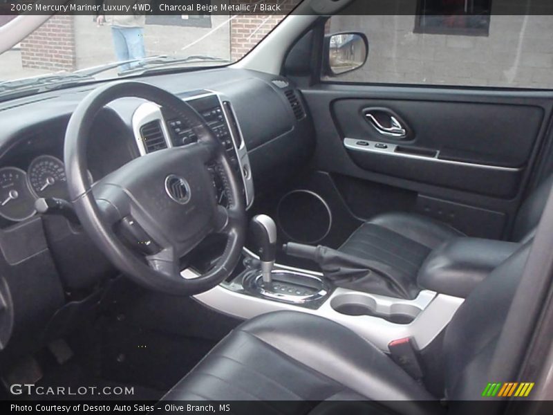 Charcoal Beige Metallic / Black 2006 Mercury Mariner Luxury 4WD