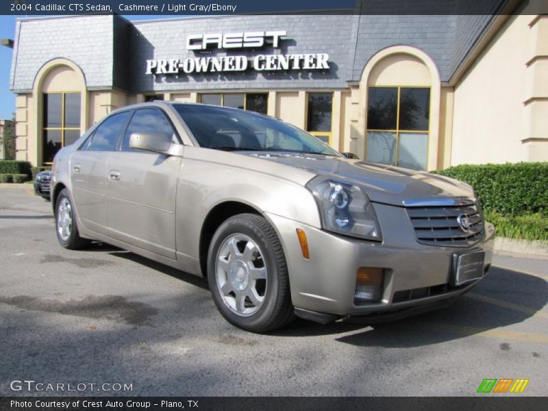 Cashmere / Light Gray/Ebony 2004 Cadillac CTS Sedan