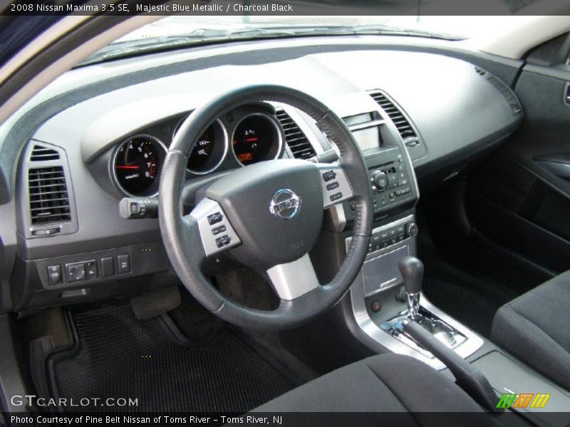 Majestic Blue Metallic / Charcoal Black 2008 Nissan Maxima 3.5 SE