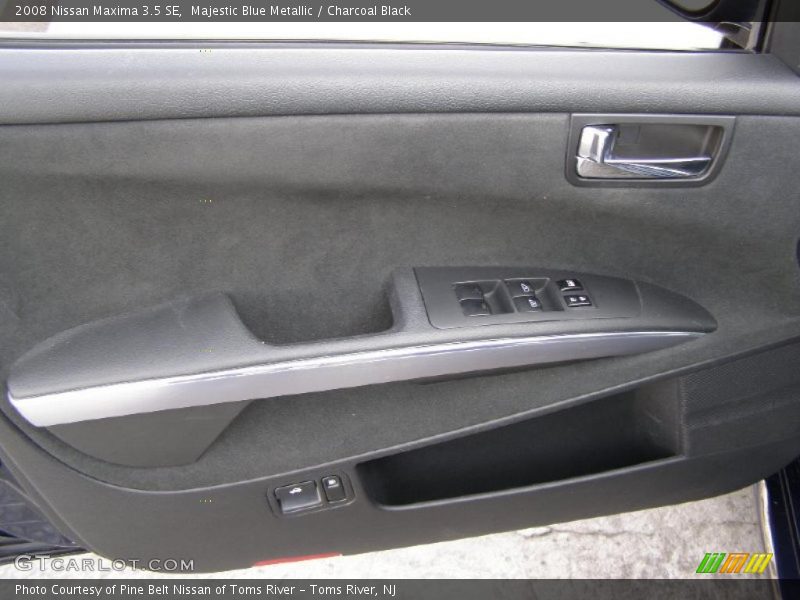 Majestic Blue Metallic / Charcoal Black 2008 Nissan Maxima 3.5 SE