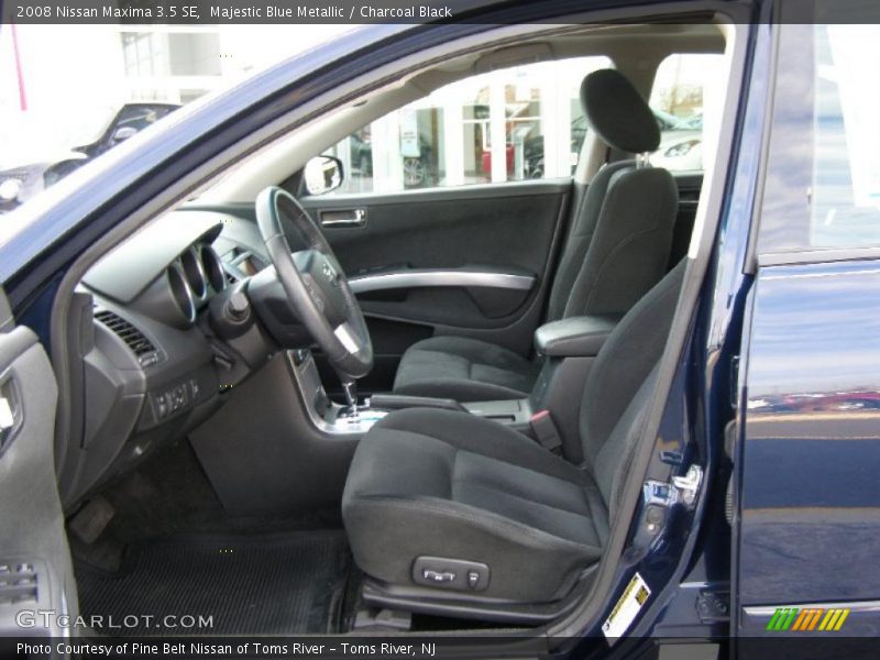 Majestic Blue Metallic / Charcoal Black 2008 Nissan Maxima 3.5 SE