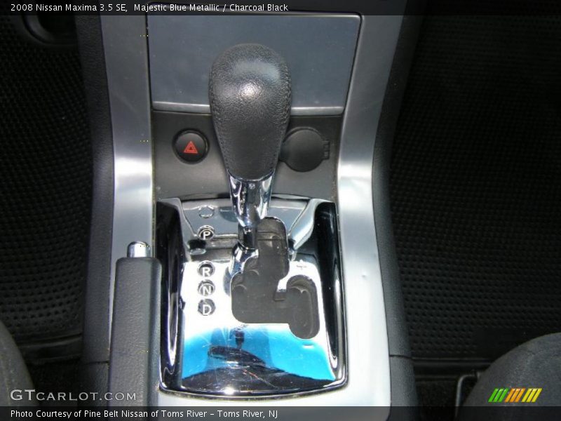 Majestic Blue Metallic / Charcoal Black 2008 Nissan Maxima 3.5 SE