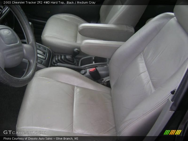 Black / Medium Gray 2003 Chevrolet Tracker ZR2 4WD Hard Top
