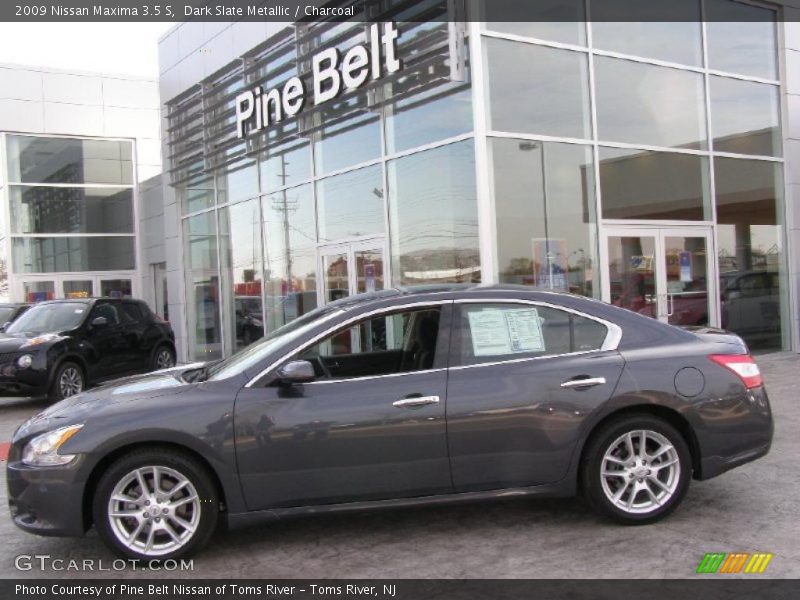 Dark Slate Metallic / Charcoal 2009 Nissan Maxima 3.5 S