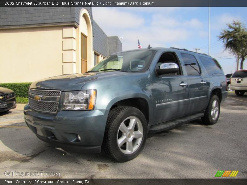 Front 3/4 View of 2009 Suburban LTZ