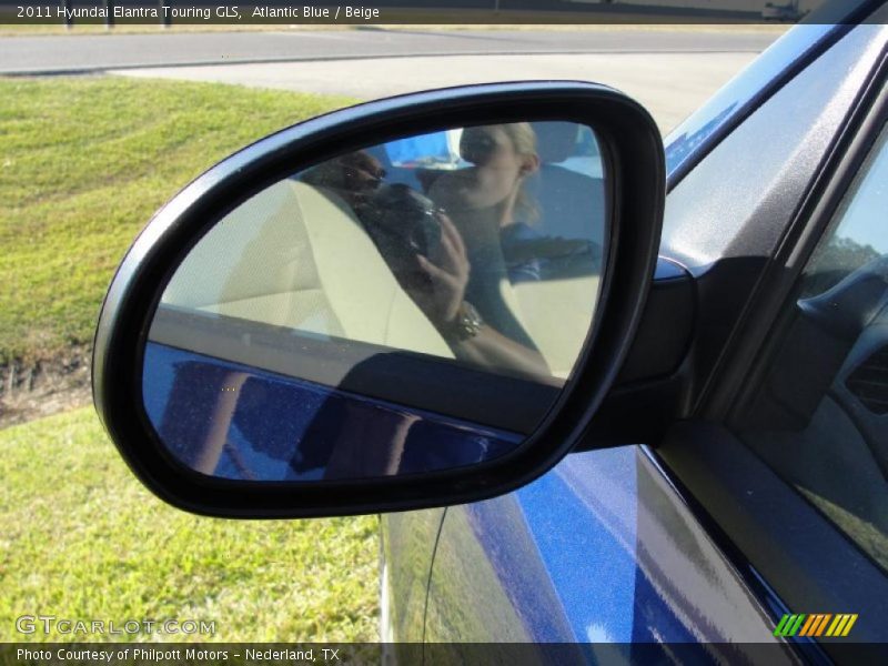 Atlantic Blue / Beige 2011 Hyundai Elantra Touring GLS