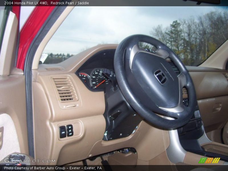 Redrock Pearl / Saddle 2004 Honda Pilot LX 4WD
