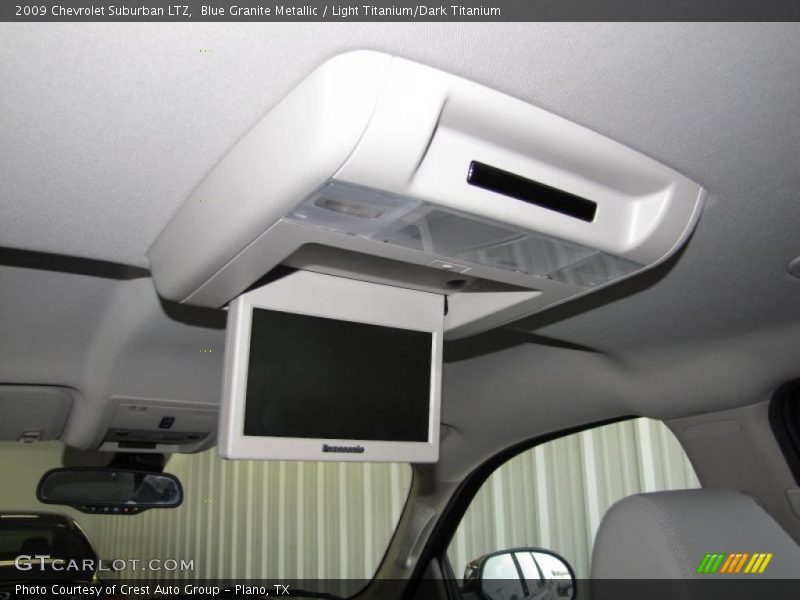 Blue Granite Metallic / Light Titanium/Dark Titanium 2009 Chevrolet Suburban LTZ