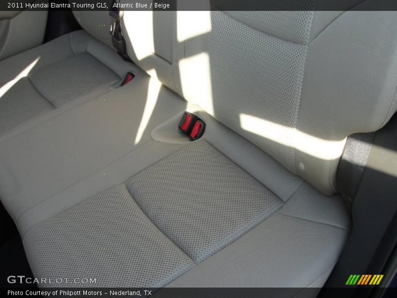 Atlantic Blue / Beige 2011 Hyundai Elantra Touring GLS
