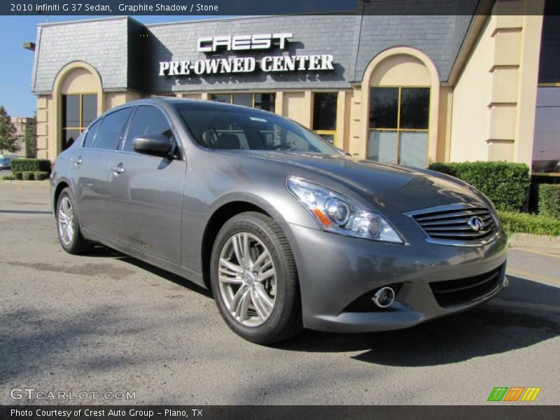 Graphite Shadow / Stone 2010 Infiniti G 37 Sedan
