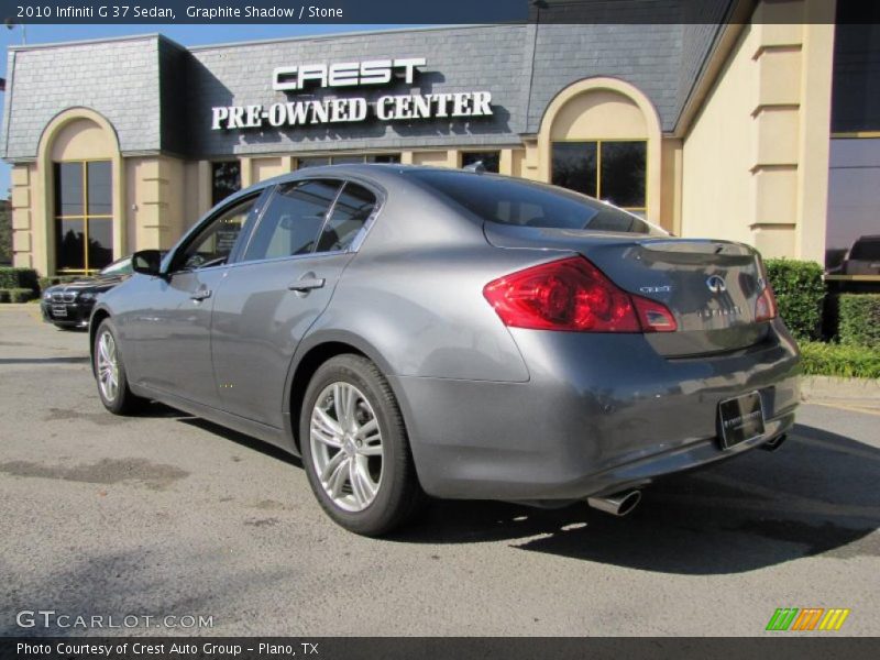 Graphite Shadow / Stone 2010 Infiniti G 37 Sedan