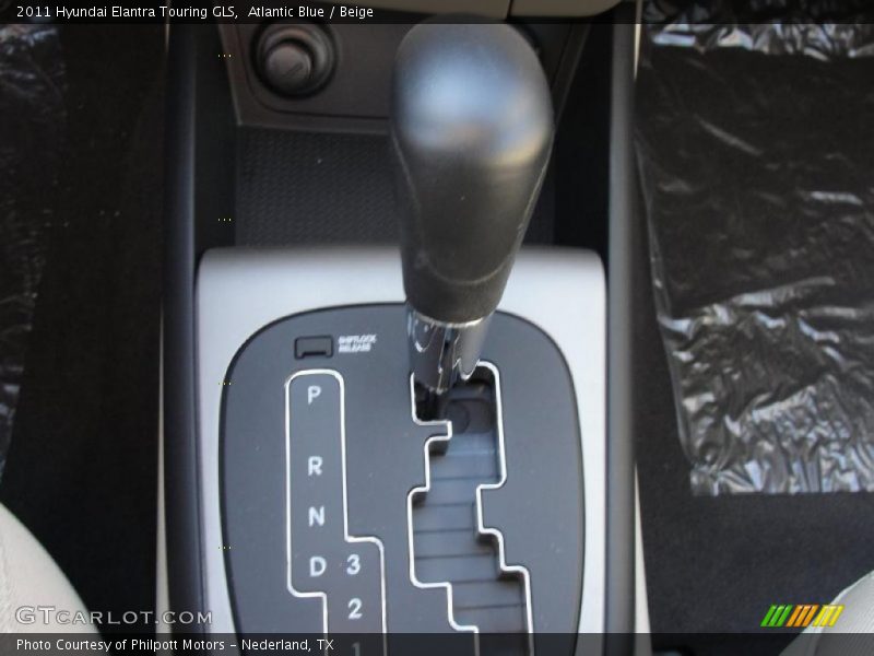  2011 Elantra Touring GLS 4 Speed Automatic Shifter
