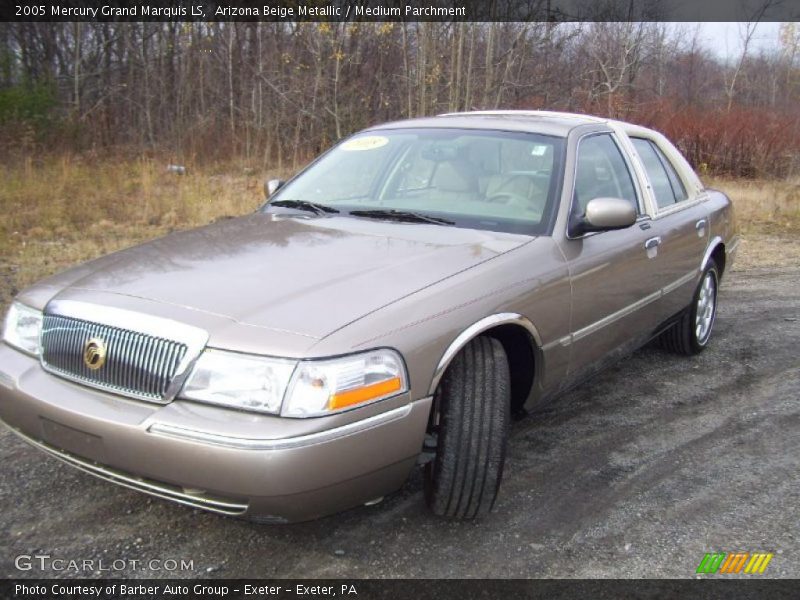 Arizona Beige Metallic / Medium Parchment 2005 Mercury Grand Marquis LS