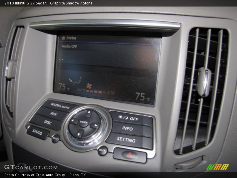 Graphite Shadow / Stone 2010 Infiniti G 37 Sedan