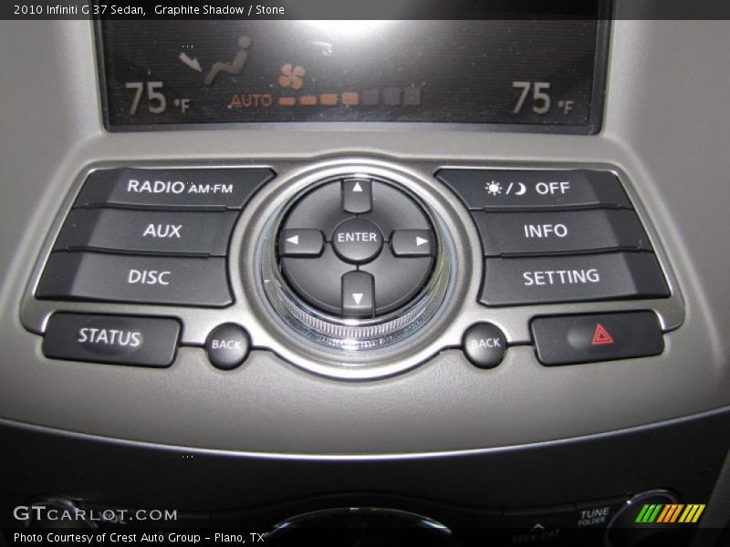 Graphite Shadow / Stone 2010 Infiniti G 37 Sedan