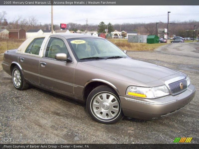 Arizona Beige Metallic / Medium Parchment 2005 Mercury Grand Marquis LS