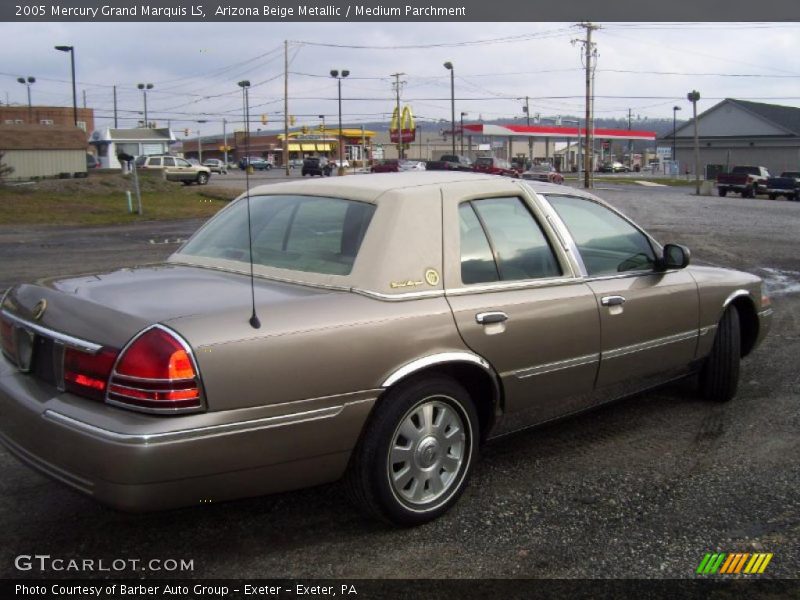 Arizona Beige Metallic / Medium Parchment 2005 Mercury Grand Marquis LS