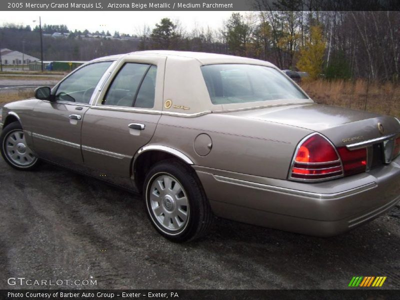 Arizona Beige Metallic / Medium Parchment 2005 Mercury Grand Marquis LS