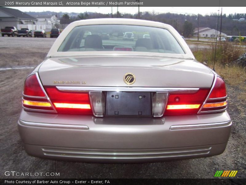 Arizona Beige Metallic / Medium Parchment 2005 Mercury Grand Marquis LS