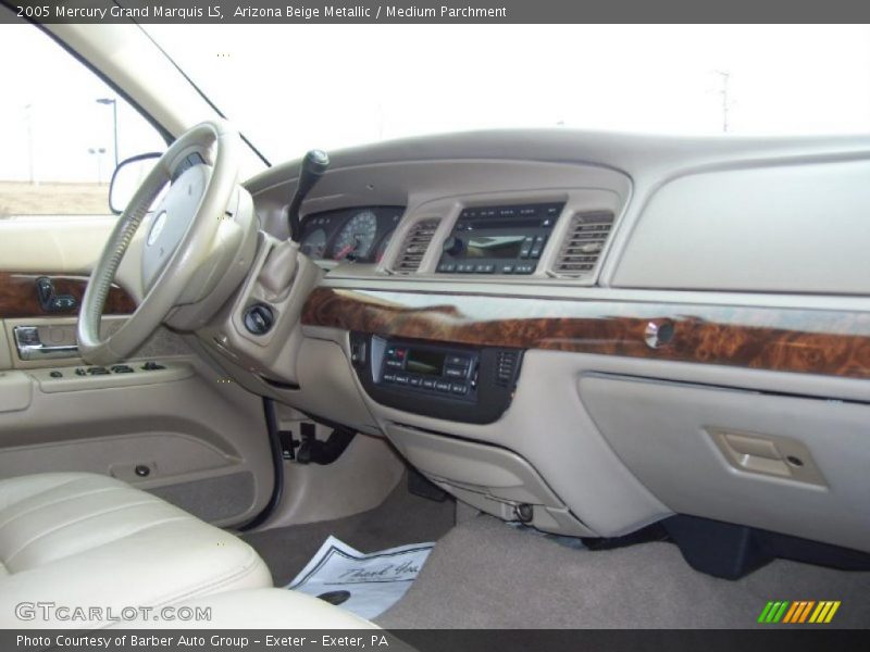Arizona Beige Metallic / Medium Parchment 2005 Mercury Grand Marquis LS