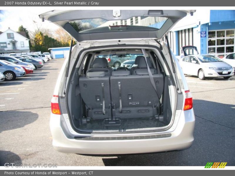 Silver Pearl Metallic / Gray 2007 Honda Odyssey EX-L