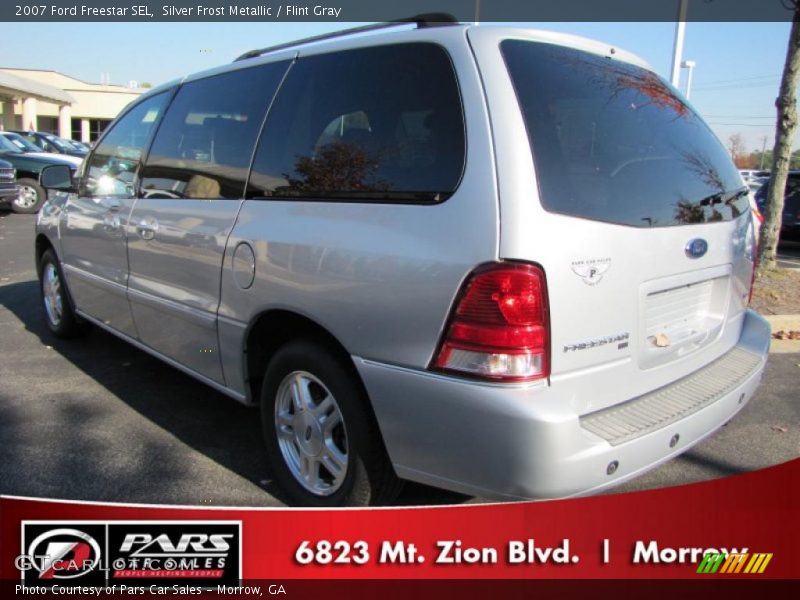 Silver Frost Metallic / Flint Gray 2007 Ford Freestar SEL