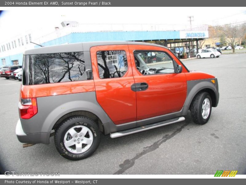  2004 Element EX AWD Sunset Orange Pearl
